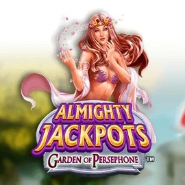 Almighty Jackpots: Garden of Persephone casino game by Novomatic – featured logo at Spinit Casino