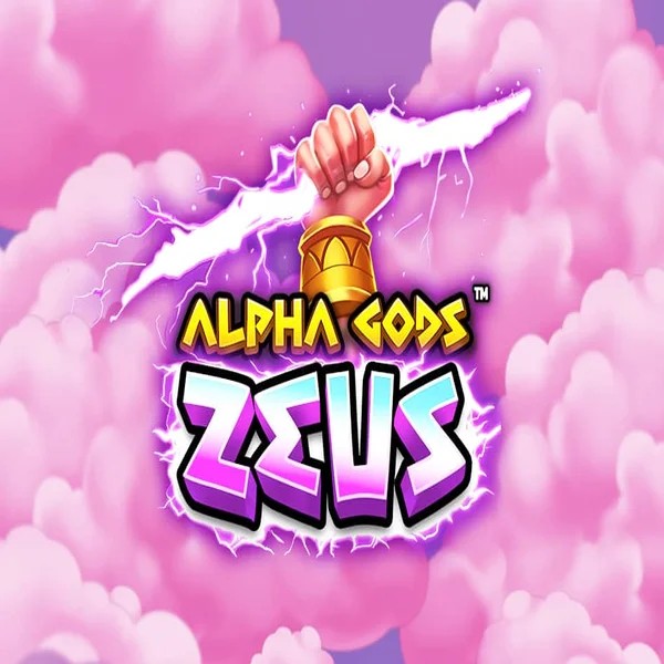 Slots logo of Alpha Gods Zeus from PearFiction Studios at Spinit Casino