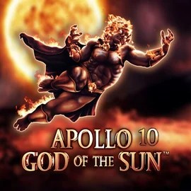 Slots logo of Apollo God of the Sun from Novomatic at Spinit Casino