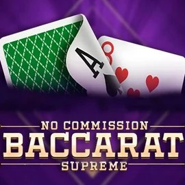 Baccarat Supreme logo by OneTouch Games at Spinit Casino