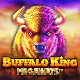 Buffalo King Megaways online game logo by Pragmatic Play on spinsitt.com