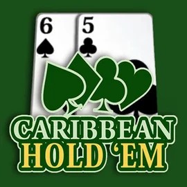 Official Poker logo: Caribbean Hold'em by Habanero at Spinit Casino