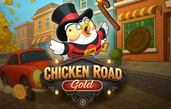 Chicken Road Gold logo – Casino Games by InOut at Spinit Casino