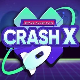 Crash X by Turbo Games, showcased at spinsitt.com – game logo