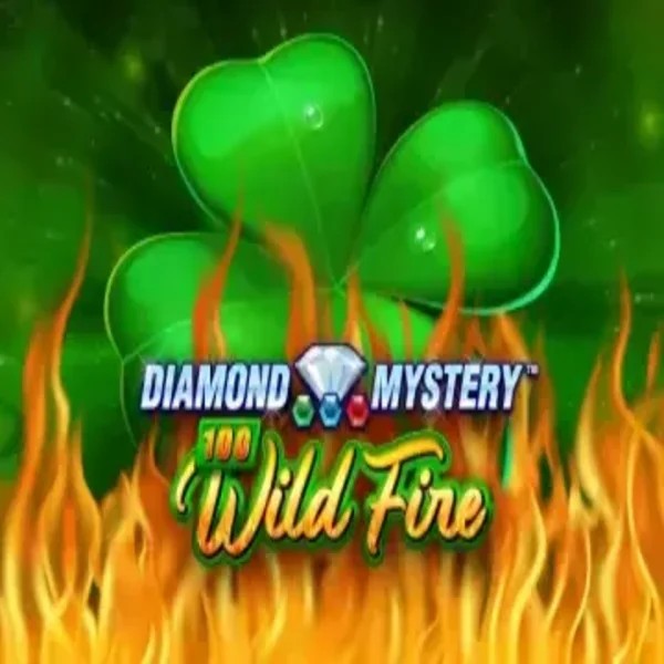 Diamond Mystery 100 Wild Fire online game logo by Greentube on spinsitt.com