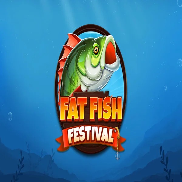 Slots logo of Fat Fish Festival from Wishbone Games at Spinit Casino