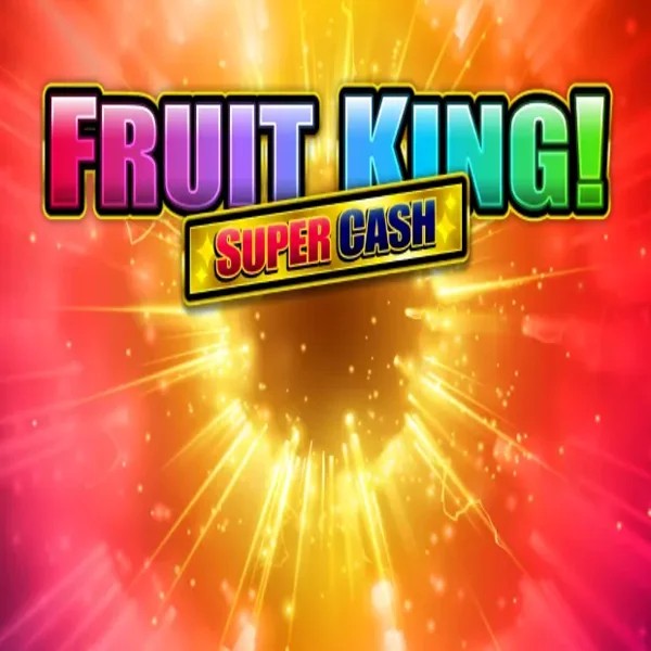 Fruit King Super Cash slot visual from Greentube available on spinsitt.com