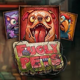 Official Slots logo: Fugly Pets by Stakelogic at Spinit Casino