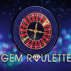 Gem Roulette slot logo by iSoftBet at Spinit Casino