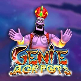 Genie Jackpots logo by Blueprint Gaming Spinit Casino
