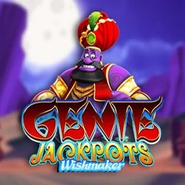 Genie Jackpots Wishmaker logo by Blueprint Gaming at Spinit Casino