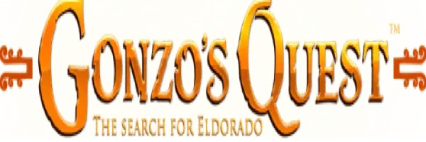 Gonzo's Quest online game logo by NetEnt on spinsitt.com