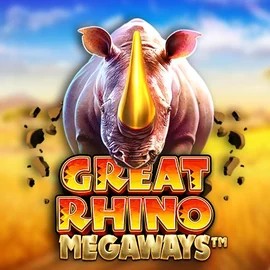 Great Rhino Megaways logo by Pragmatic Play Spinit Casino