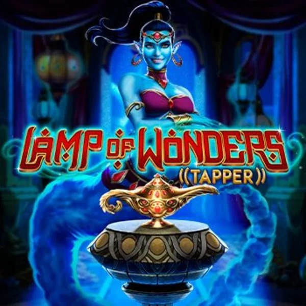 Lamp Of Wonders Tapper by Greentube, showcased at spinsitt.com – game logo