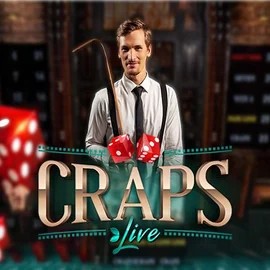 Live Craps by Evolution, showcased at spinsitt.com – game logo