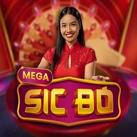 Mega Sic Bo online game logo by Pragmatic Play on spinsitt.com