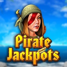 Pirate Jackpots logo by Belatra Games at Spinit Casino