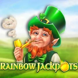 Official Jackpots logo: Rainbow Jackpots by Red Tiger Gaming at Spinit Casino