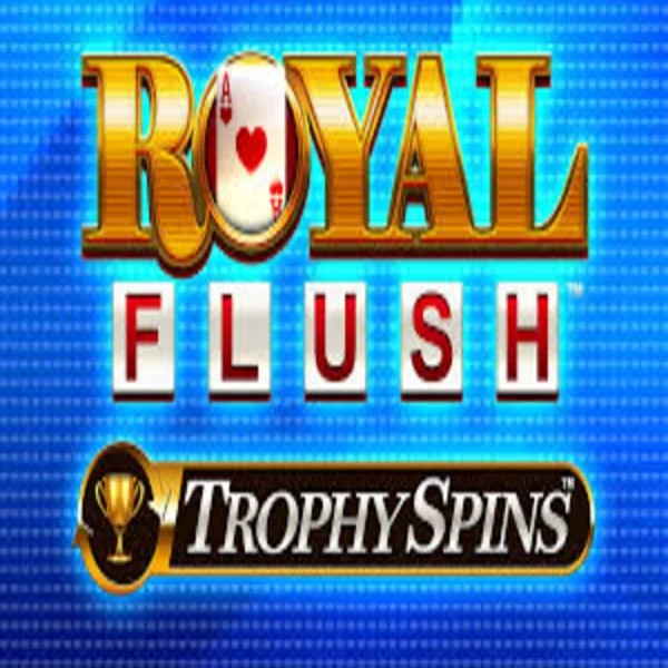 Royal Flush Trophy Spins online game logo by Greentube on spinsitt.com