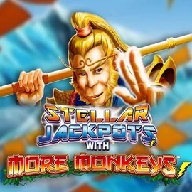 Stellar Jackpots with More Monkeys game by Lightning Box Game – logo hosted on Spinit Casino