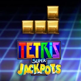 Jackpots logo of Tetris Super Jackpots from WMS at Spinit Casino