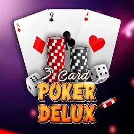 Three Card Poker Delux by Urgent Games, showcased at spinsitt.com – game logo