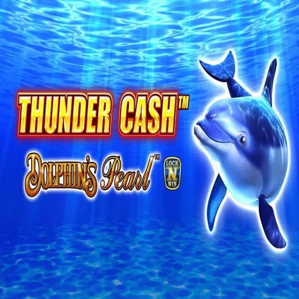 Thunder Cash Dolphins Pearl logo by Novomatic Spinit Casino