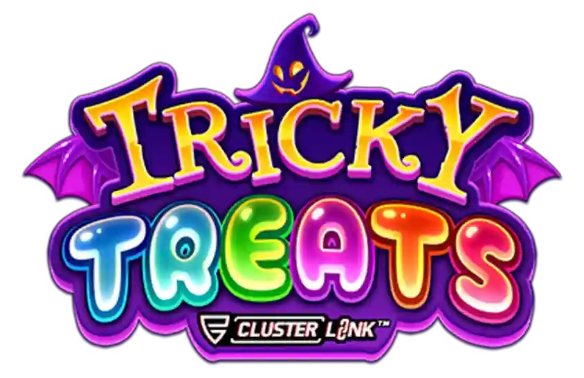 Tricky Treats logo by Push Gaming at Spinit Casino