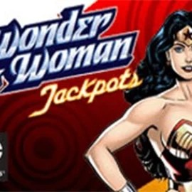 Wonder Woman Jackpots slot visual from Amaya available on spinsitt.com
